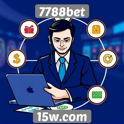 Sistema de suporte ao cliente do 7788bet