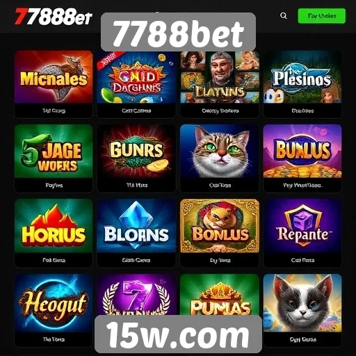 Análise das opções de jogos disponíveis no 7788bet