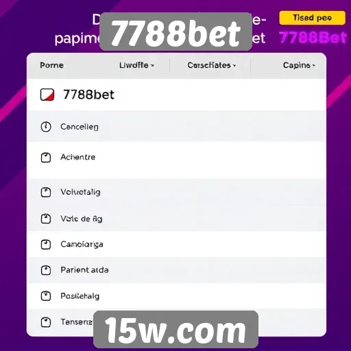 Métodos de pagamento aceitos no 7788bet